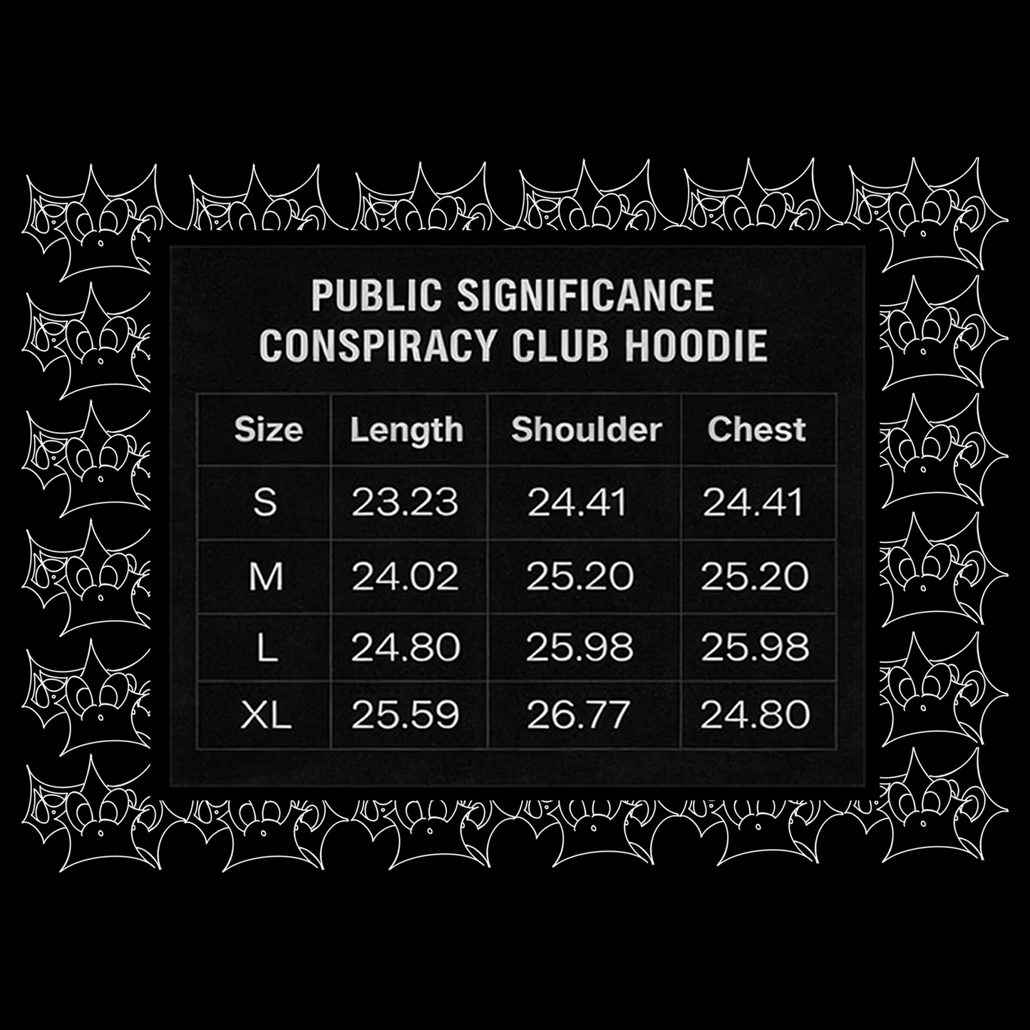 PUBLIC SIGNIFICANCE CONSPIRACY CLUB HOODIE