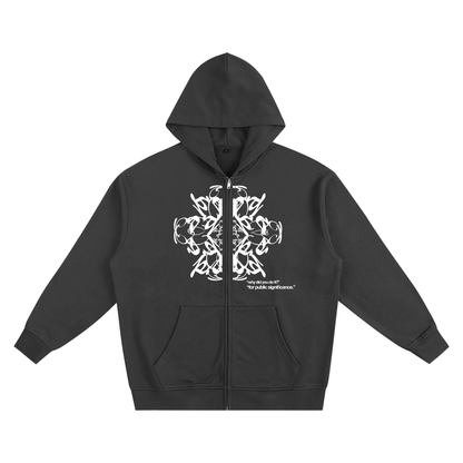 KYE ZIPPED HOODIE