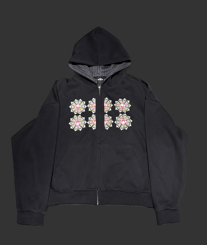 INTERNATIONAL BLACK ZIPUP