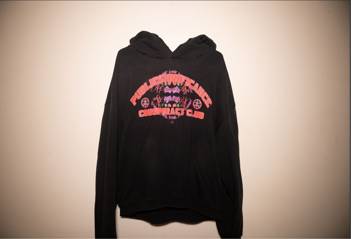 PUBLIC SIGNIFICANCE CONSPIRACY CLUB HOODIE